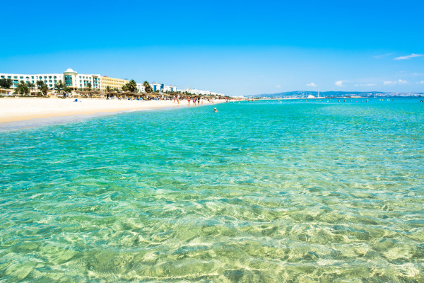 Strand in Tunesien