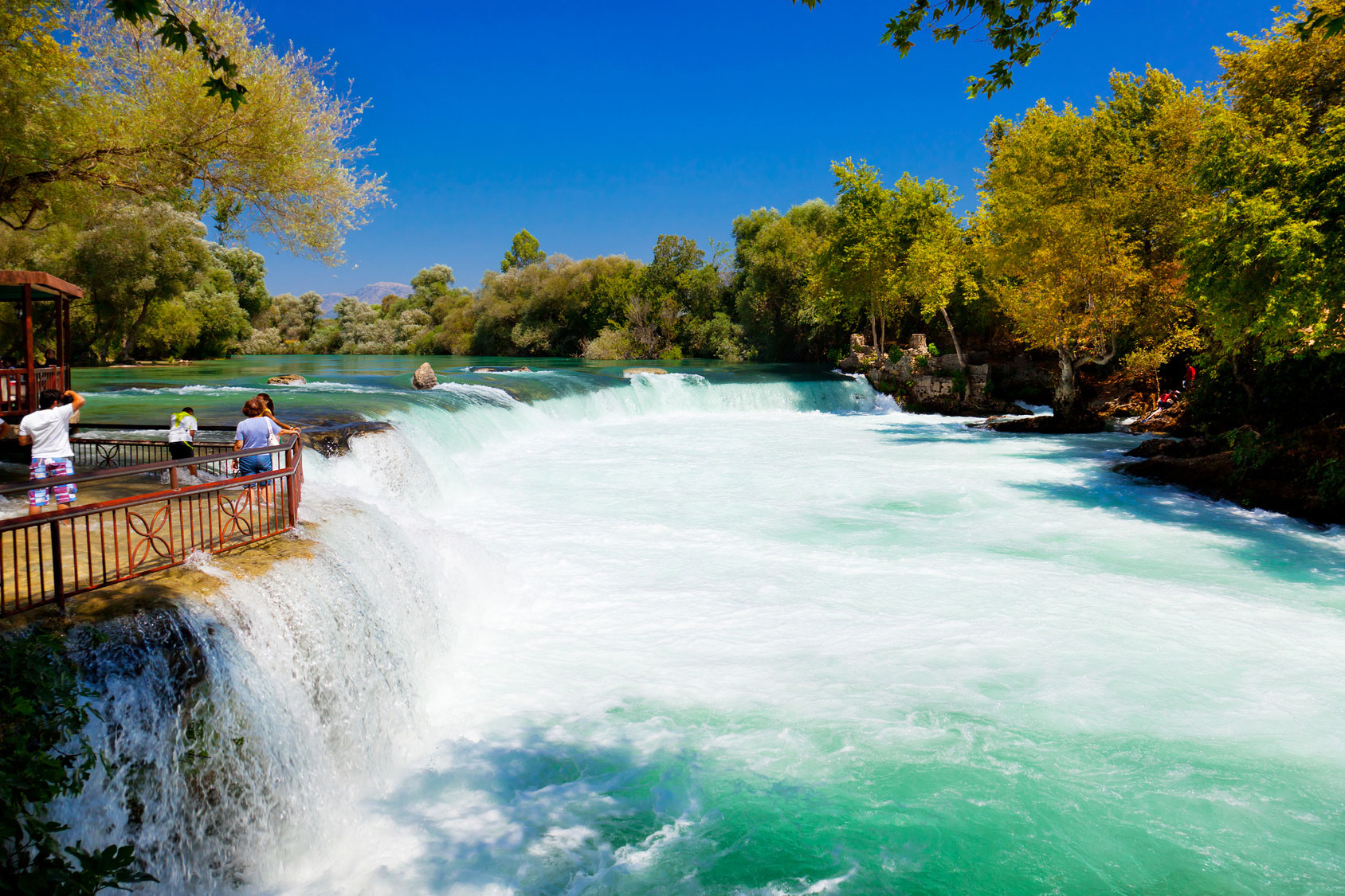 Manavgat-Wasserfall in Türkei